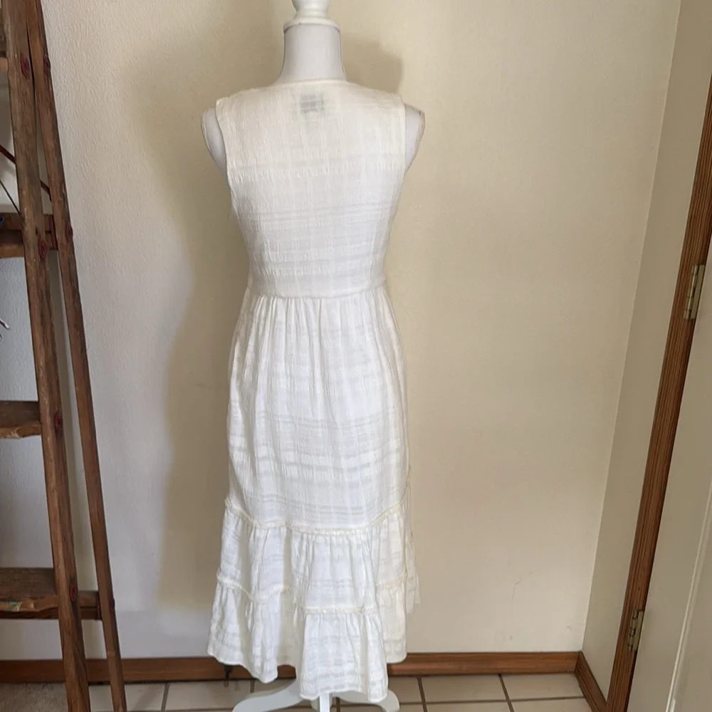 Anthropologie Greylin V-Neck Sleeveless Midi Dress - Picture 6 of 7